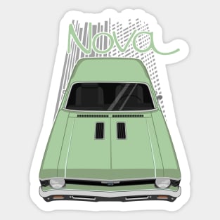 Chevrolet Nova 1969 - 1972 - frost green Sticker